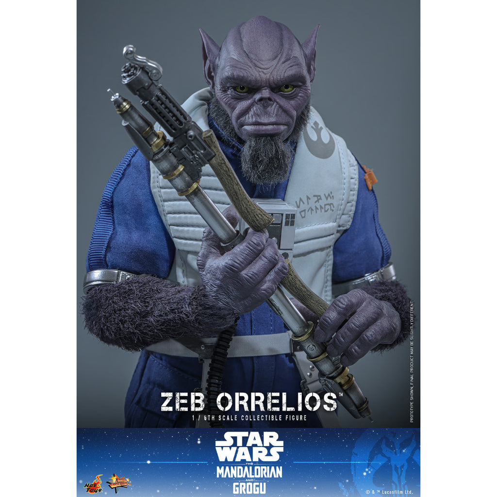 MMS876 Star Wars: The Mandalorian & Grogu - 1/6th Scale Zeb Orrelios