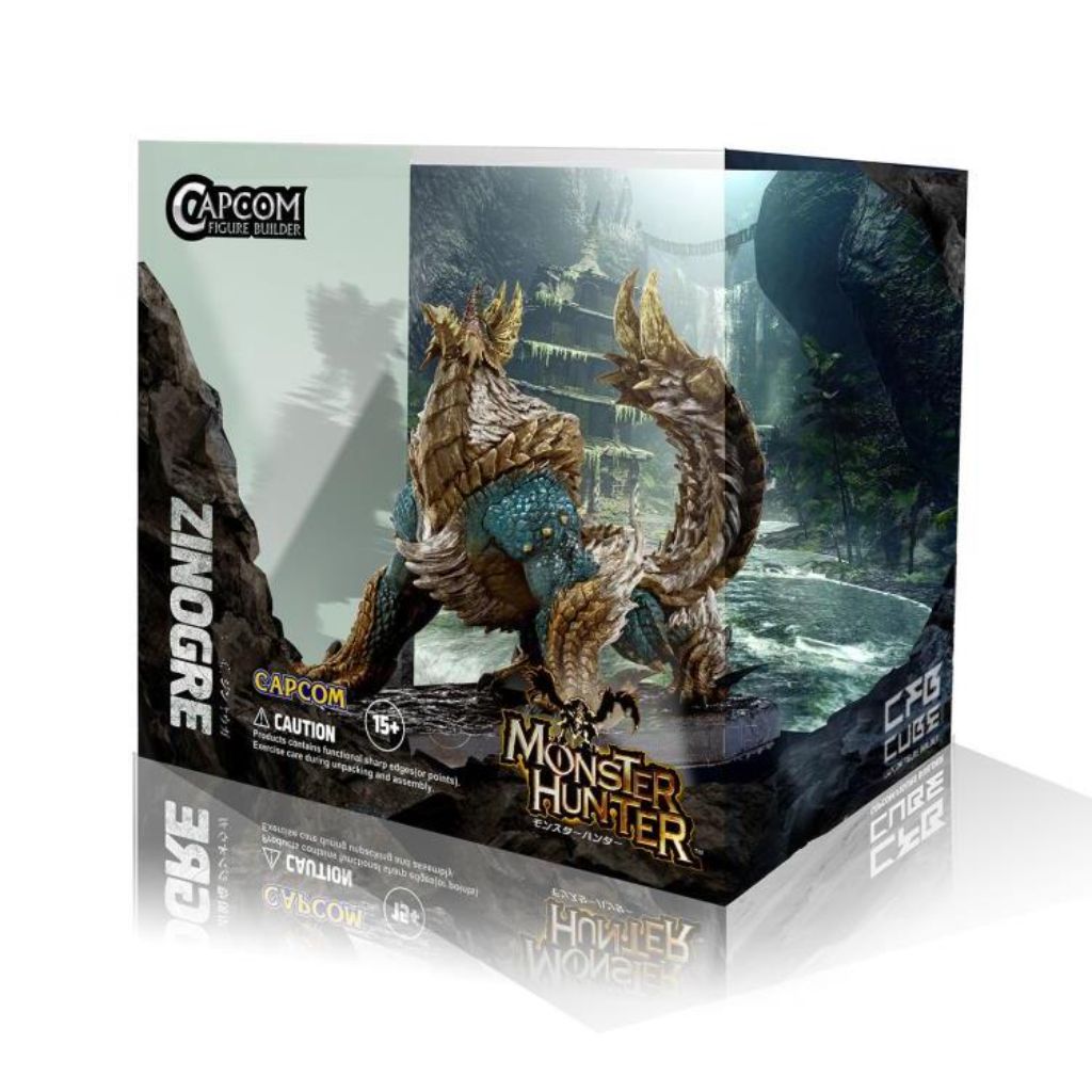 Monster Hunter Figure Builder Cube 4Pcs Box Set