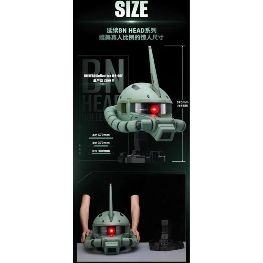 Gundam MS-06F Zaku II Head Collection Vol.5