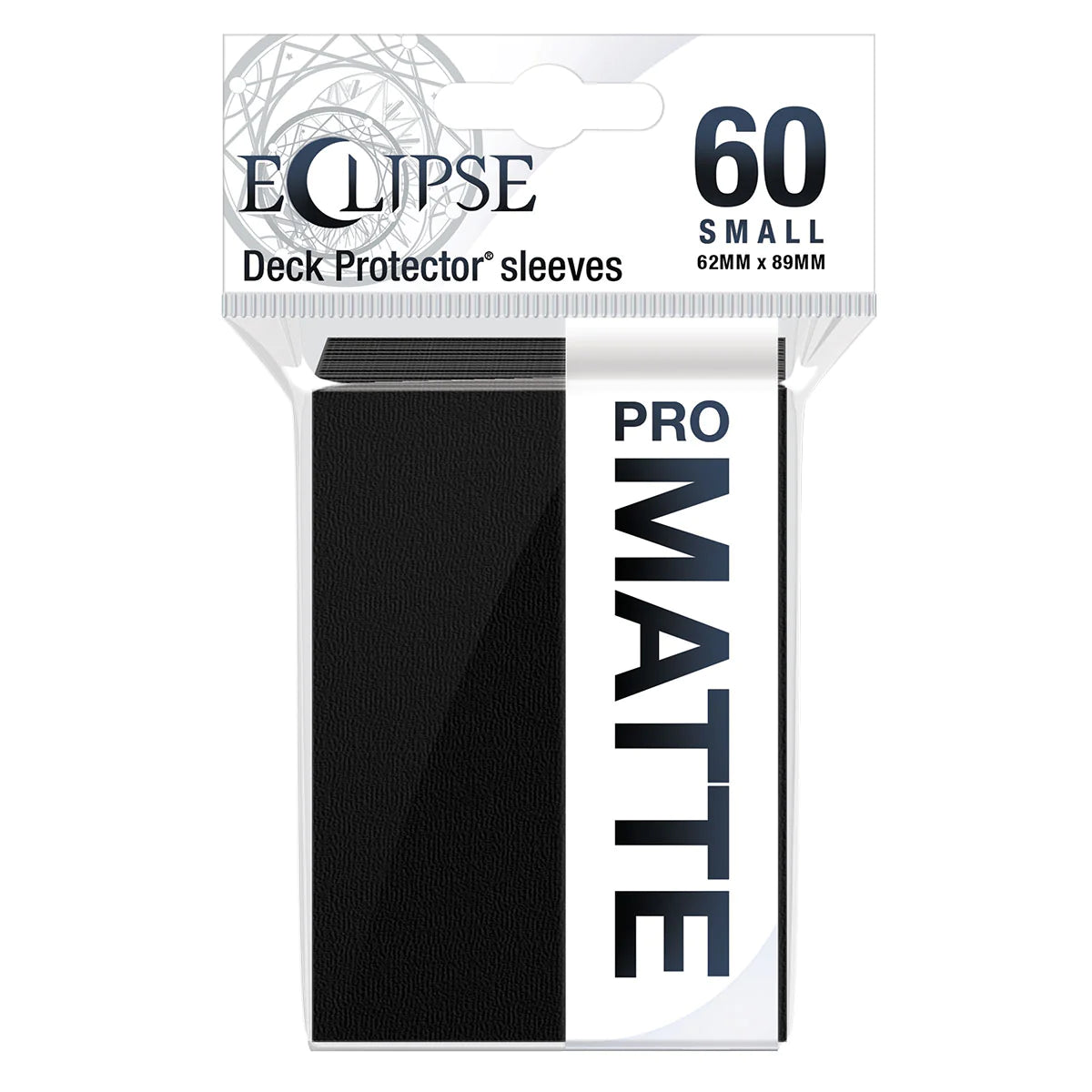 Ultra Pro Eclipse Matte Small Sleeves (Jet Black) (60CT)