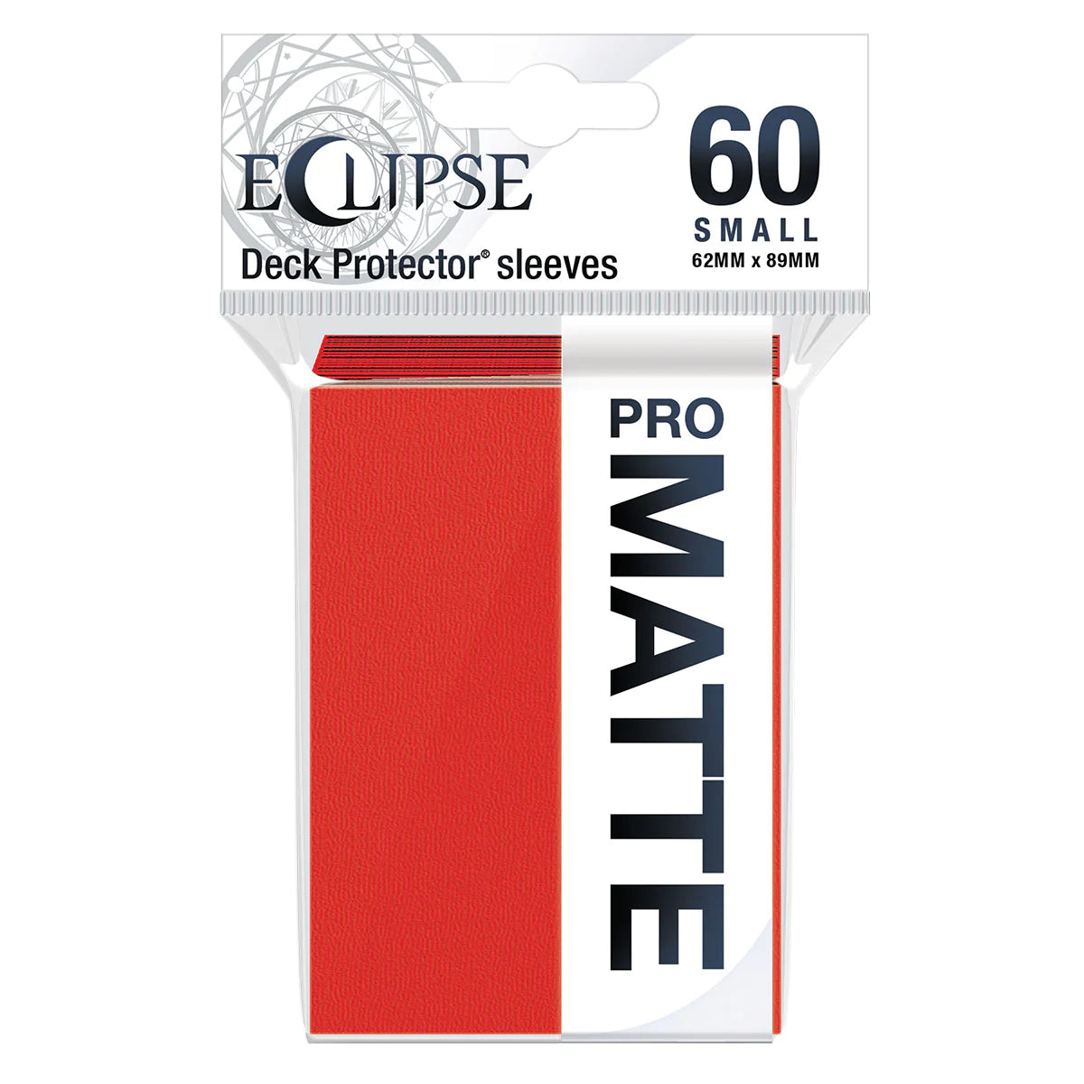 Ultra Pro Eclipse Matte Small Sleeves (Apple Red) (60CT)