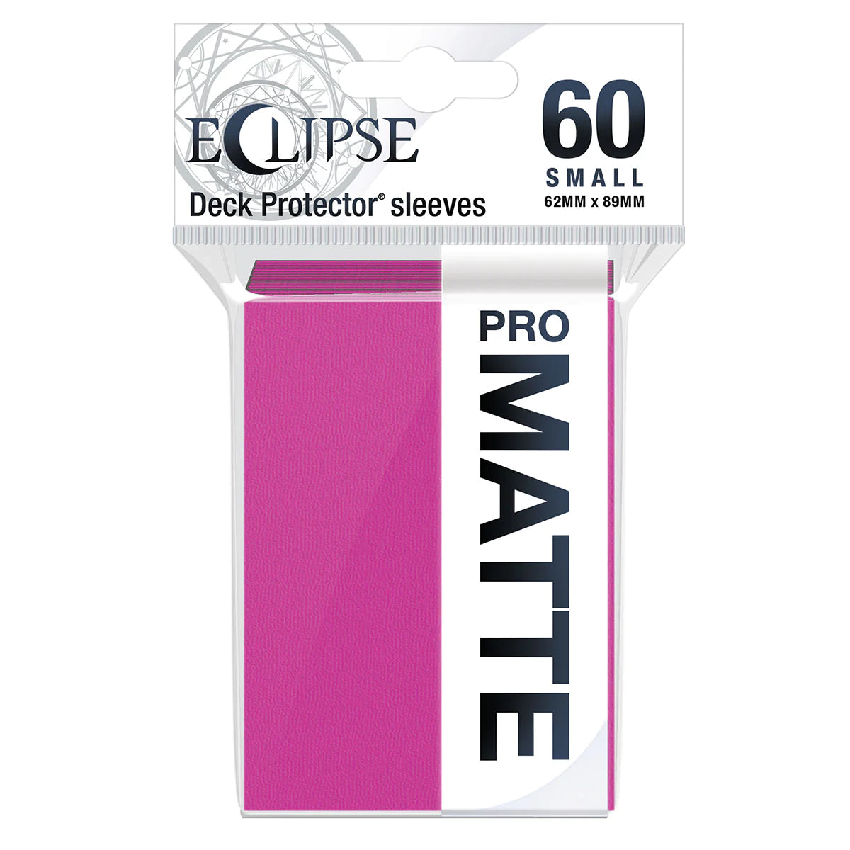 Ultra Pro Eclipse Matte Small Sleeves (Hot Pink) (60CT)