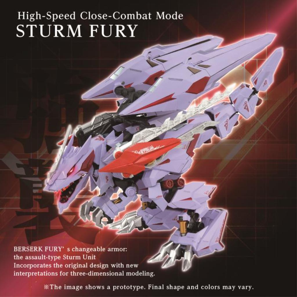 Adamas Machina Zoids AM-Z01CP Berserk Fuhrer Unit Set (No Body Model)