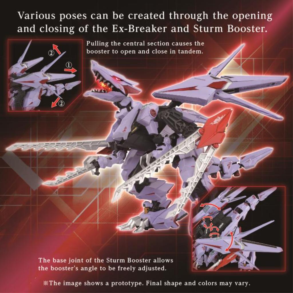 Adamas Machina Zoids AM-Z01CP Berserk Fuhrer Unit Set (No Body Model)