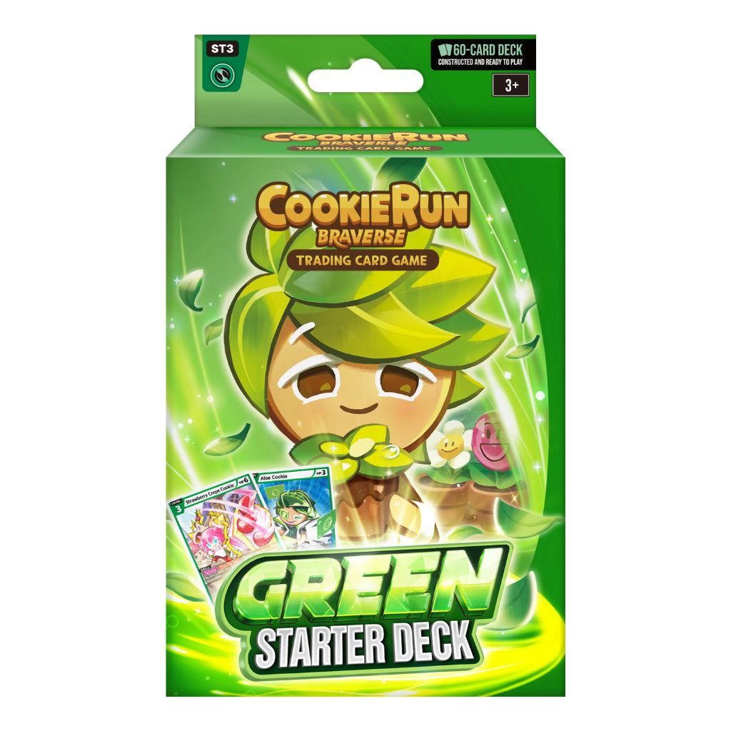 [ST-3] CookieRun Card Game Starter Deck - Green