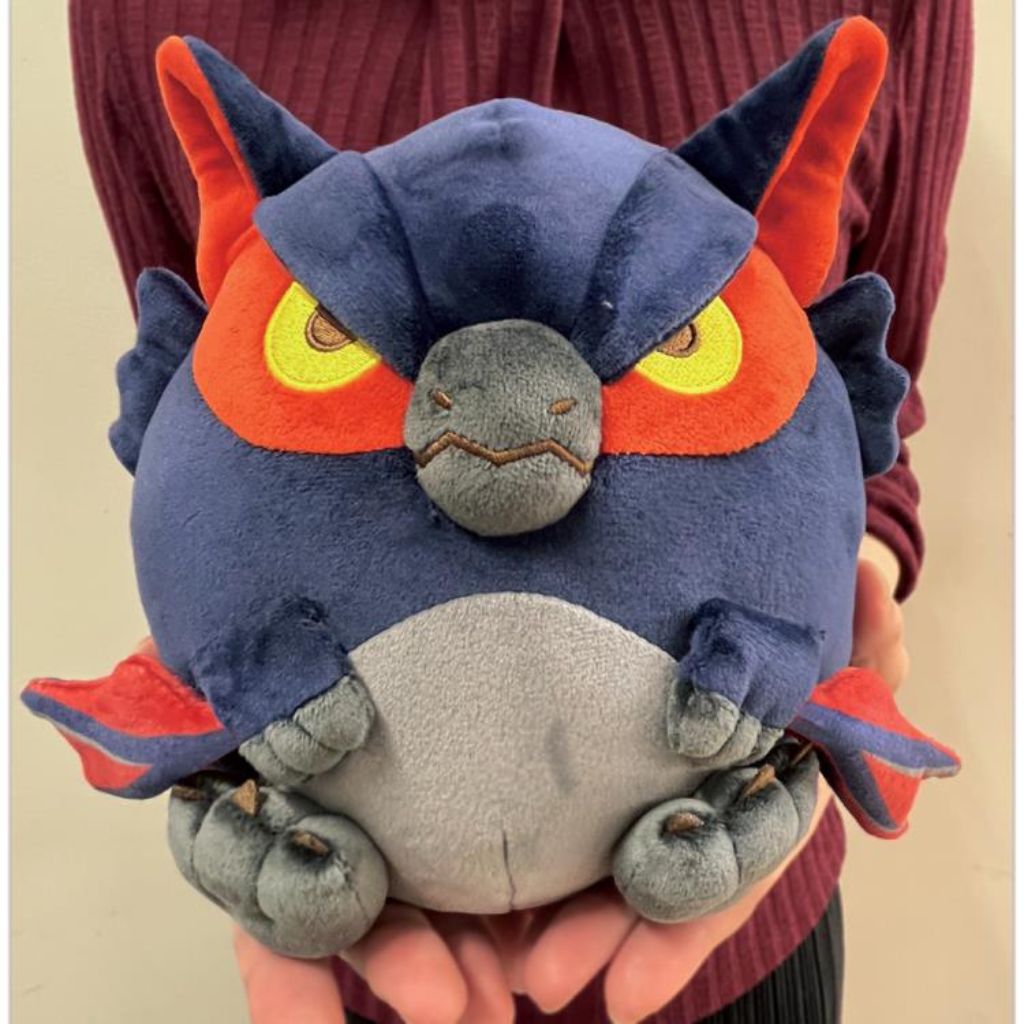 Monster Hunter Fluffy Eggshaped Plush - Nargacuga