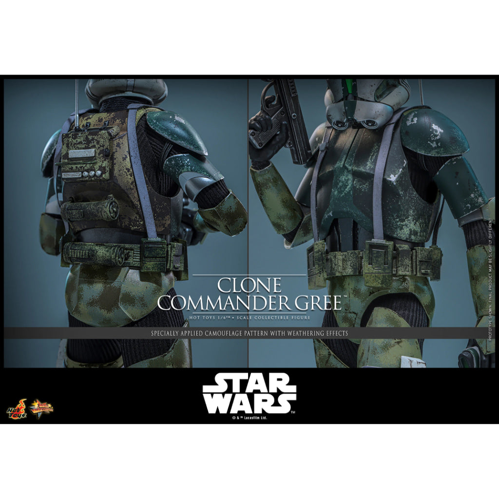 MMS877 - Star Wars: Revenge of the Sith - 1/6th Scale Clone Commander Gree