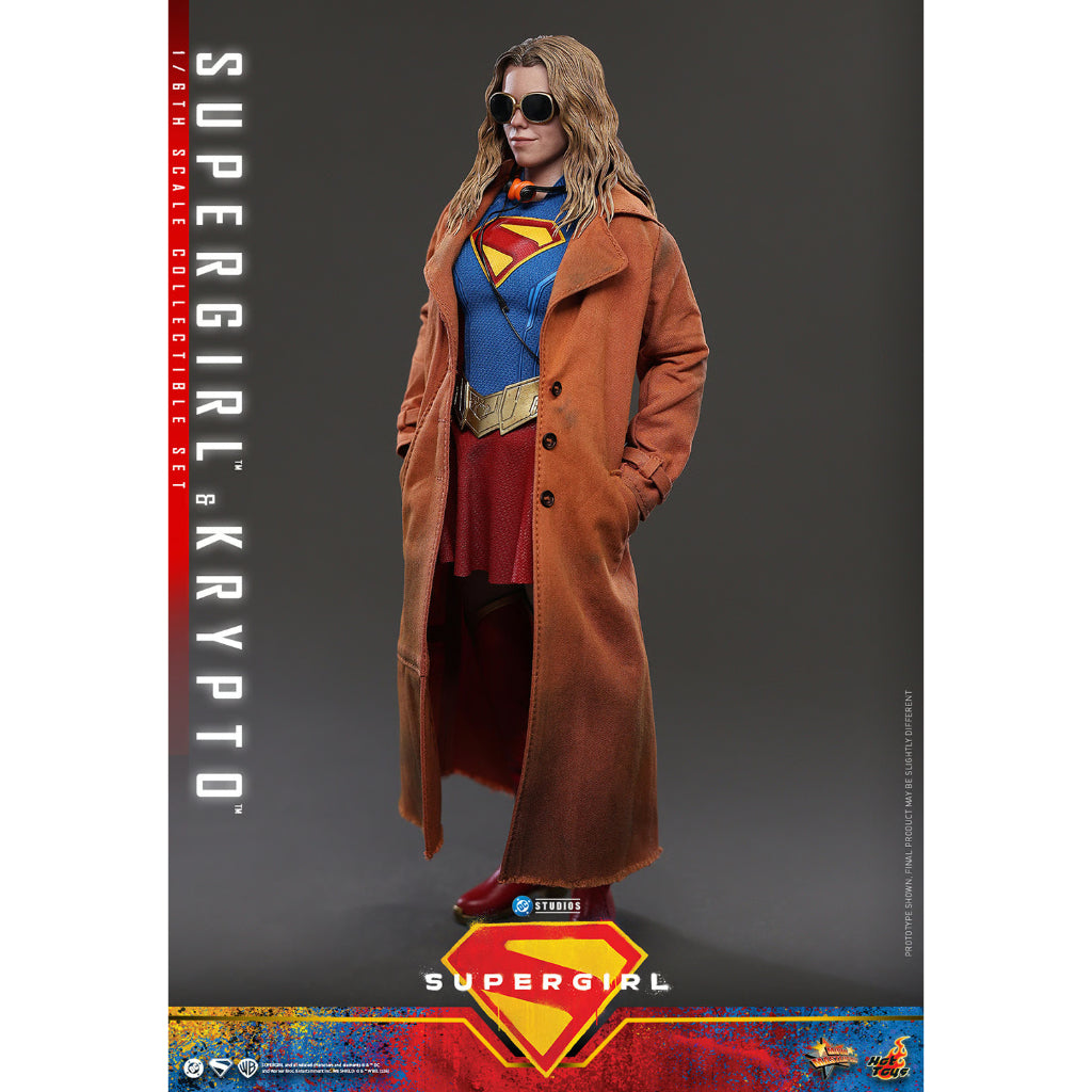 MMS869 Supergirl - 1/6th scale Supergirl & Krypto Collectible Set