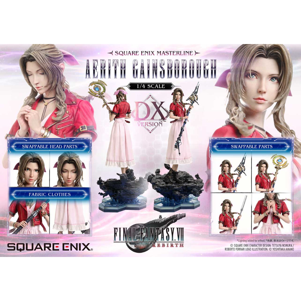 [*RETAIL PRE-ORDER ONLY] Masterline Final Fantasy VII Rebirth 1/4 Scale - Aerith Gainsborough Deluxe Ver.