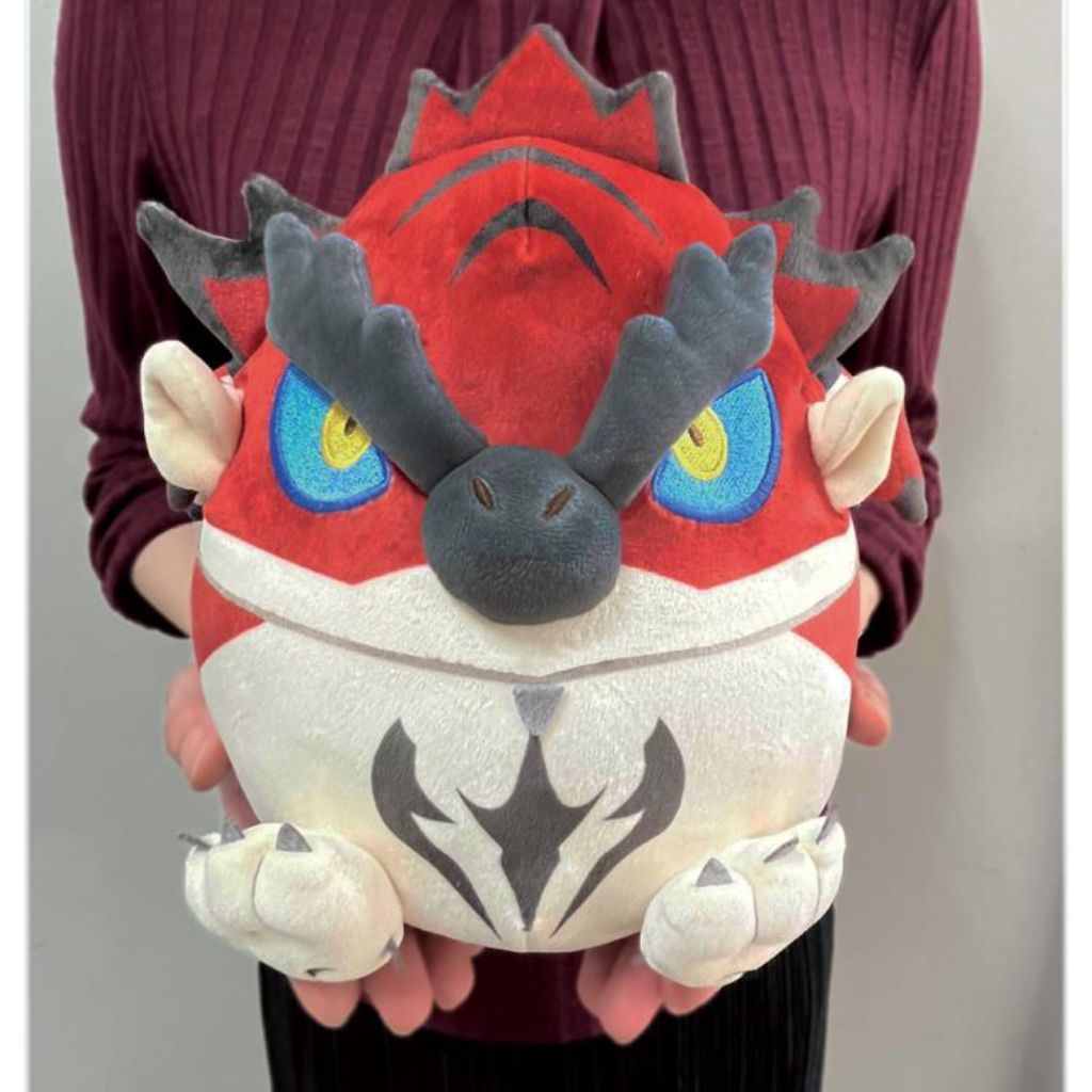 Monster Hunter Fluffy Eggshaped Plush - Rathalos