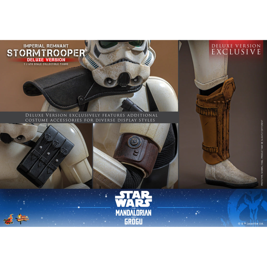 MMS837 Star Wars: The Mandalorian & Grogu - 1/6th Scale Imperial Remnant Stormtrooper (Deluxe Version)
