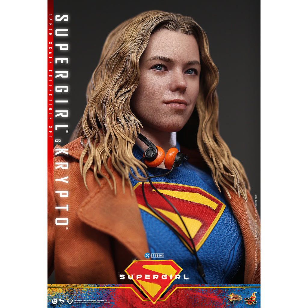 MMS869 Supergirl - 1/6th scale Supergirl & Krypto Collectible Set