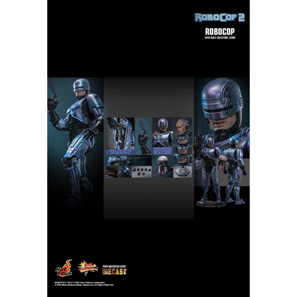 MMS827D74 - RoboCop 2 1/6th Scale RoboCop Collectible Figure
