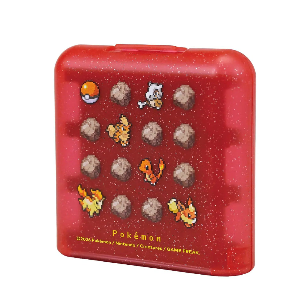HORI 24-Game Card Case (Pokemon Pixel Red) for Nintendo Switch 2 (NSX-188A)
