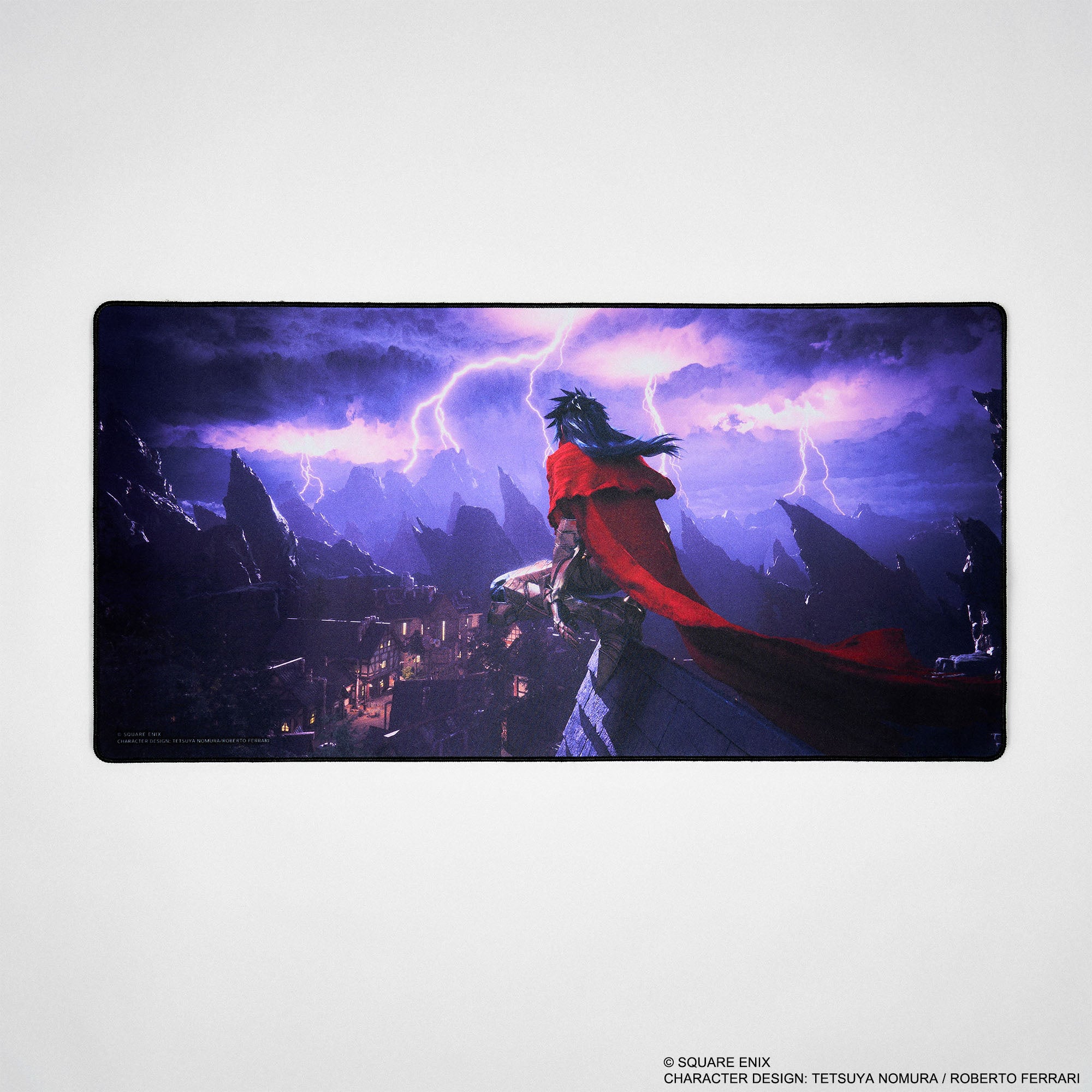 Final Fantasy VII Rebirth Gaming Mouse Pad - Vincent Key Art
