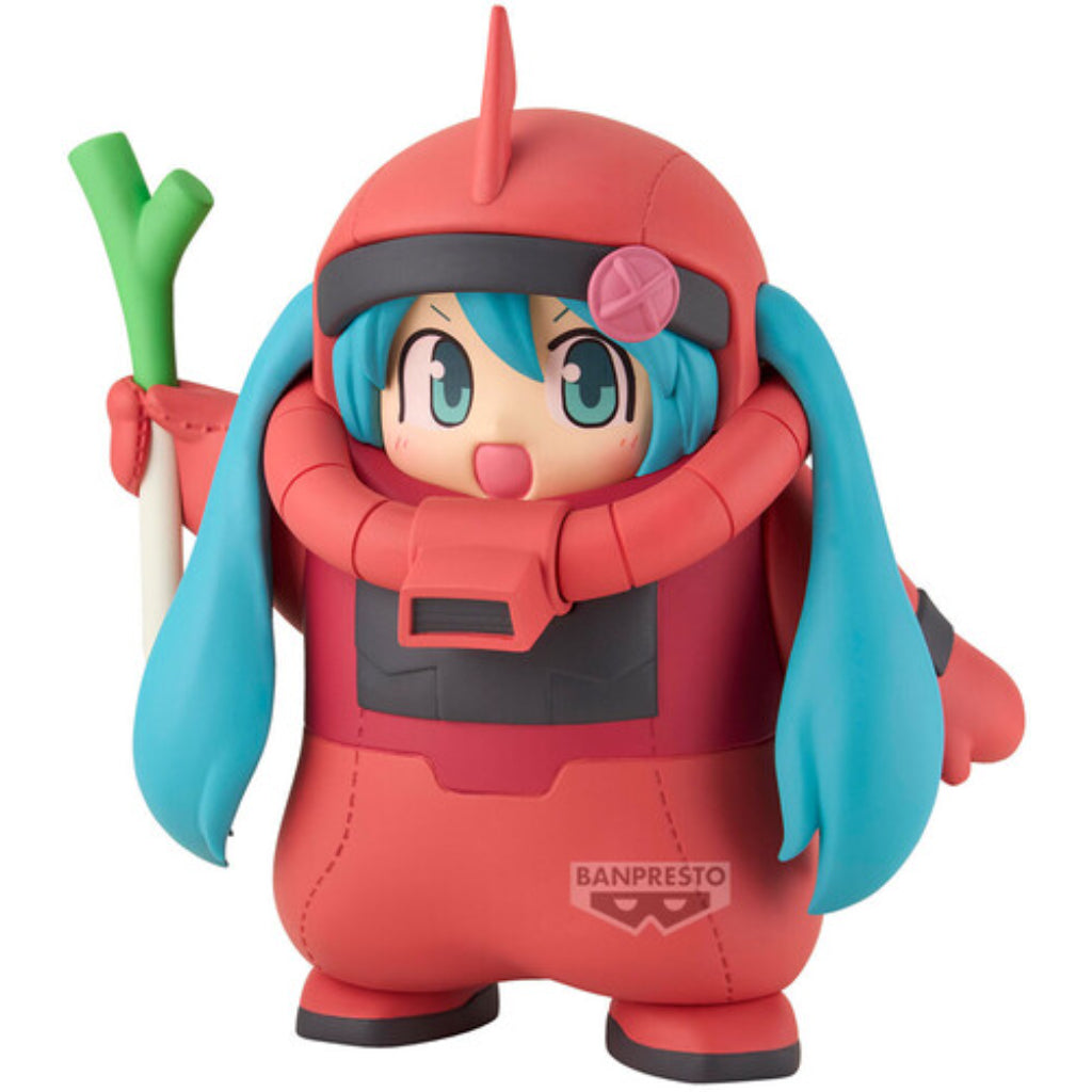 Banpresto Char's Zaku Costume Hatsune Miku Ver. Gundam 45th x Hatsune Miku Figure
