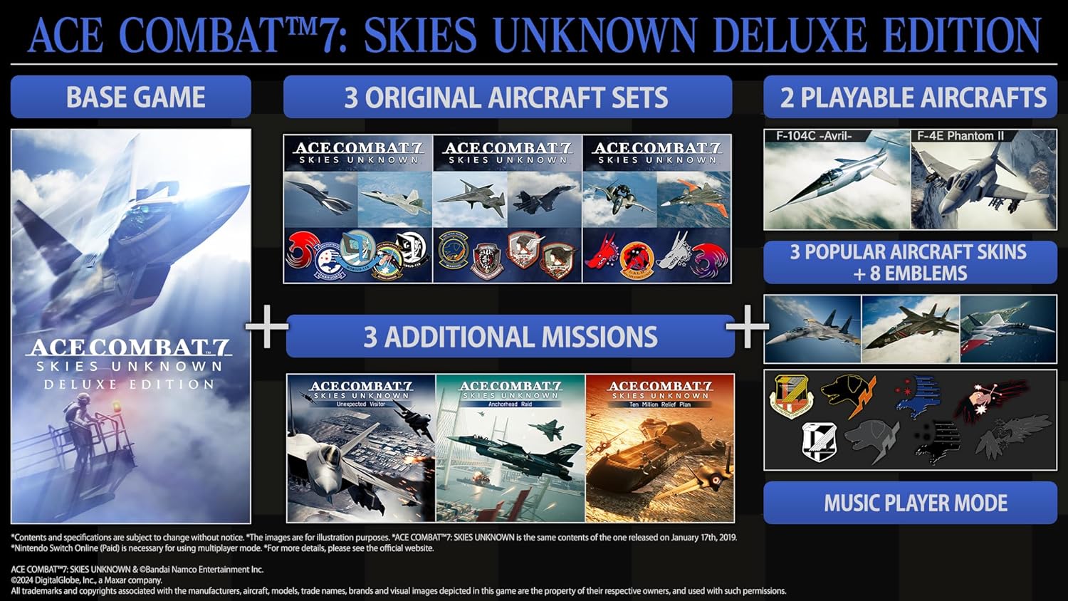 NSW Ace Combat 7: Skies Unknown [Deluxe Edition]