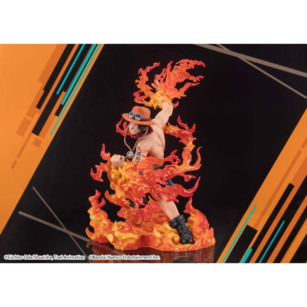 Bandai Figuarts Zero Portgas D Ace One Piece Bounty Rush 5th Anniversary Figure