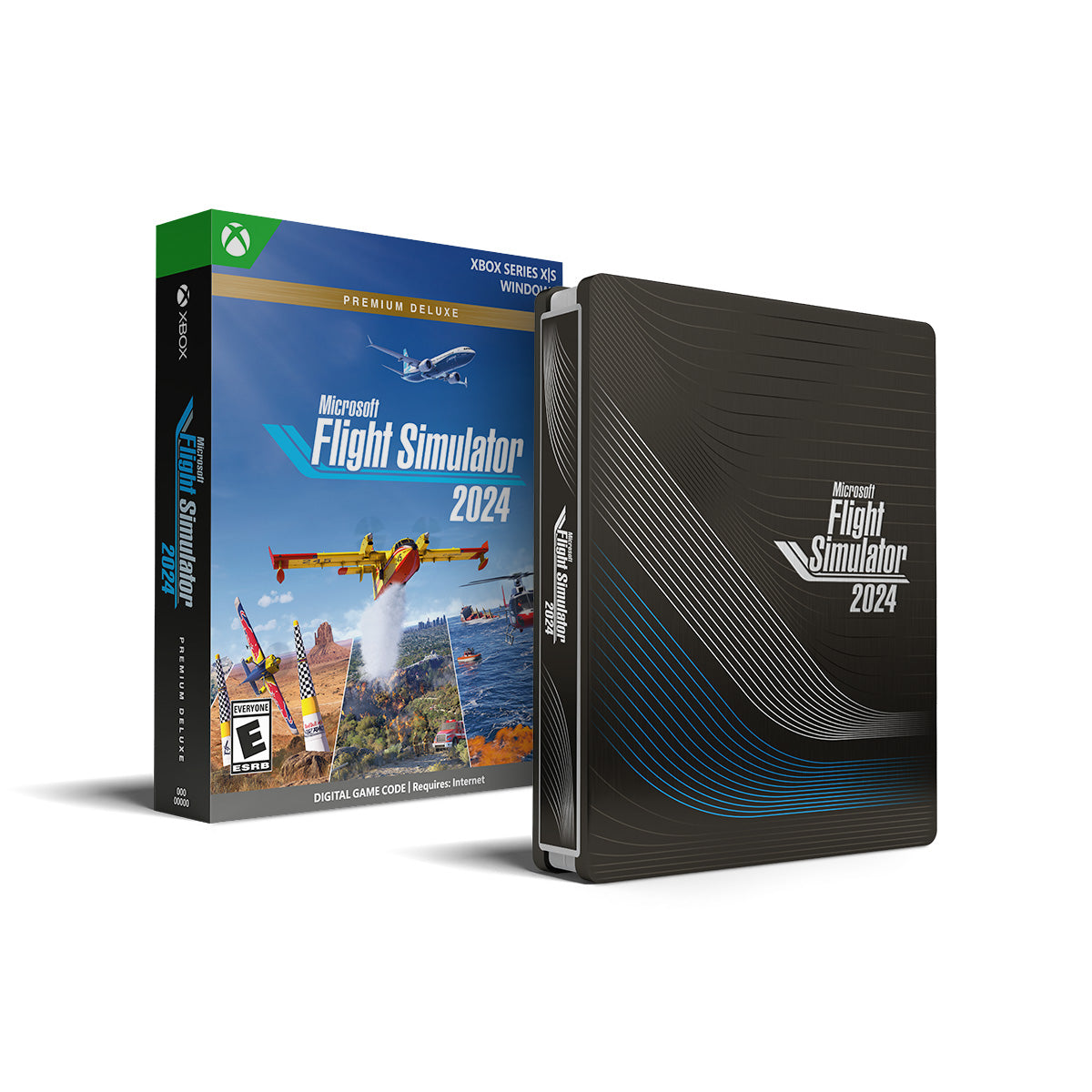 [FULLY BOOKED] XSX Microsoft Flight Simulator 2024 [Premium Deluxe Steelbook Edition] (Code in Box)