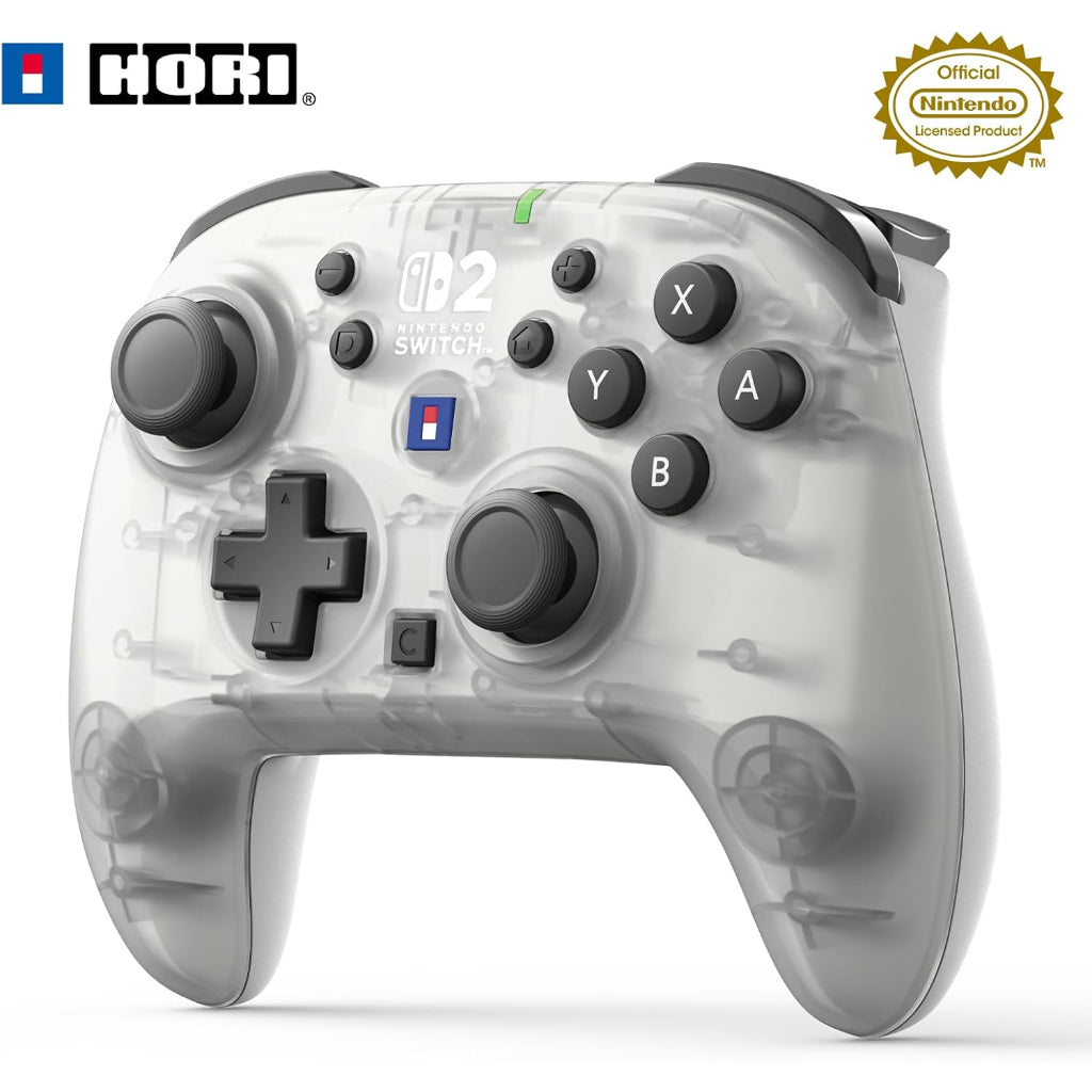 HORI Wireless HORIPAD TURBO for Nintendo Switch 2 - Frost White (NSX-132)