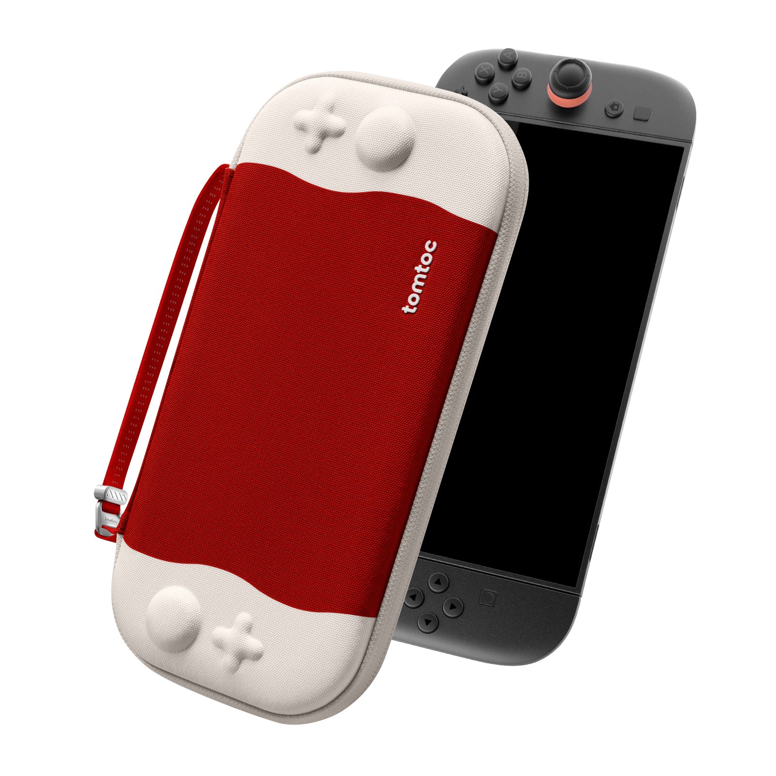 tomtoc FancyCase-G05 Nintendo Switch 2 Slim Case - Strawberry
