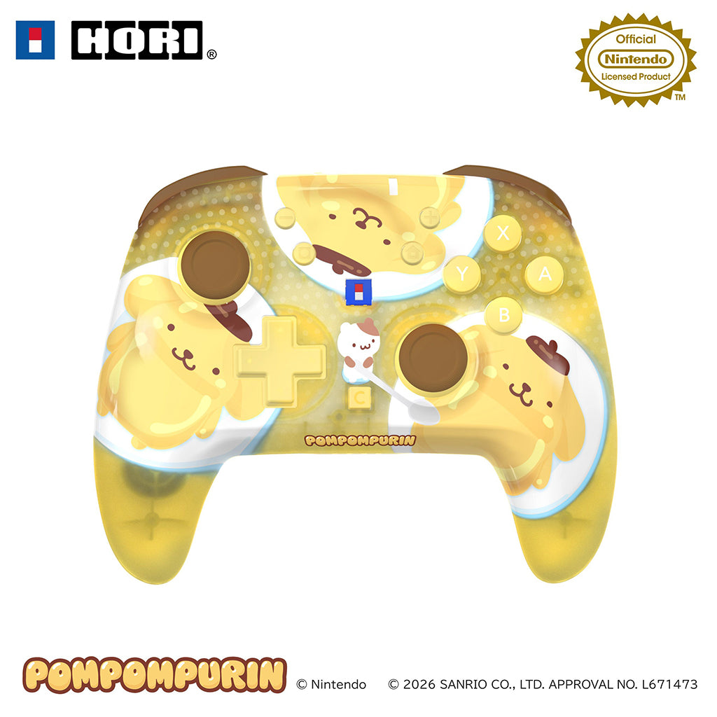 HORI Wireless HORIPAD Turbo for Nintendo Switch 2 - Sanrio Series (Pompompurin) (NSX-256A)