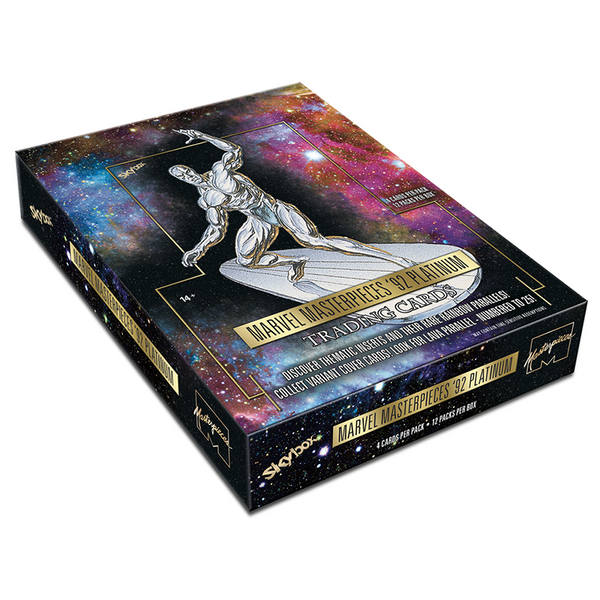 Upper Deck Marvel Masterpieces 92 Platinum Hobby (UD16599) (12/Box) Upper Deck Marvel Masterpieces 92 Platinum Hobby (UD16599) (12/Box)