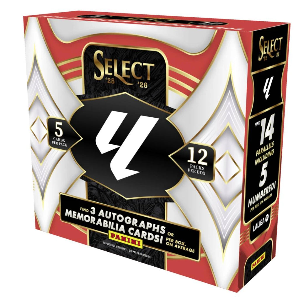Panini 2025/26 Panini Select La Liga Soccer Hobby Box (PA19336)