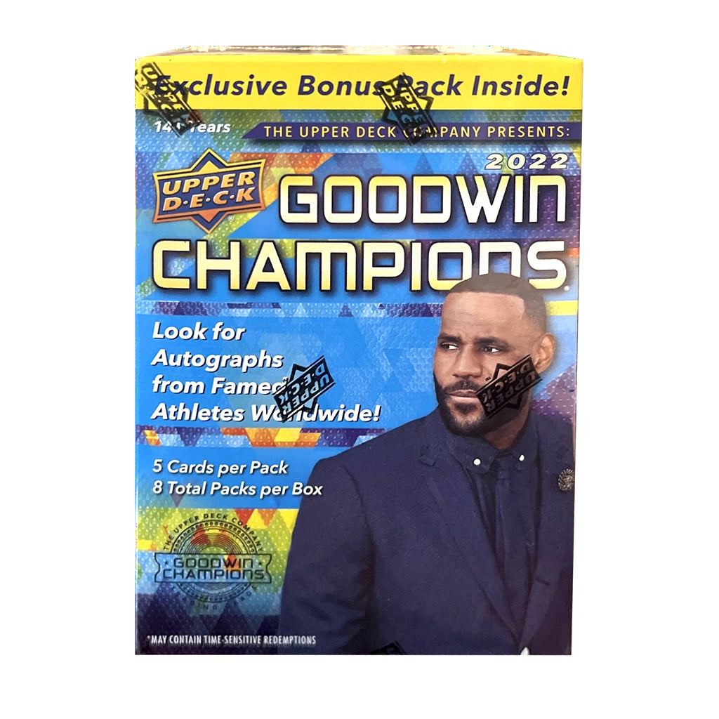 Upper Deck 2022 Goodwin Champions Blaster (UD98030)