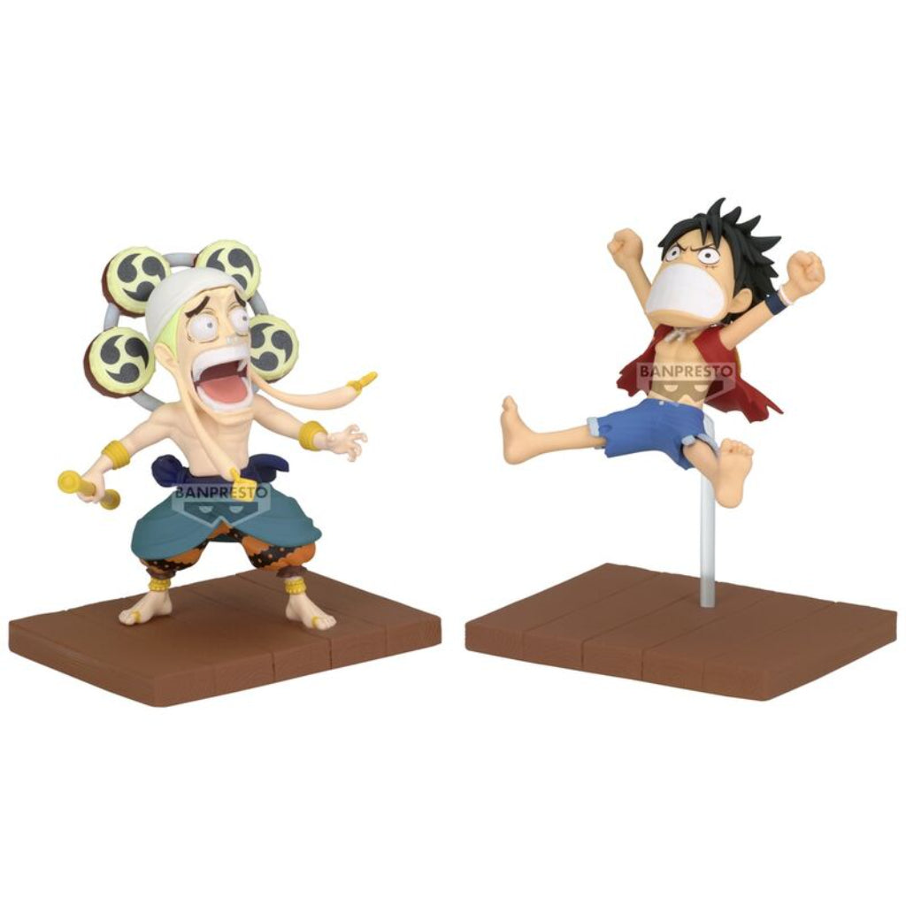 Banpresto WCF Monkey D.Luffy & Enel Log Stories One Piece