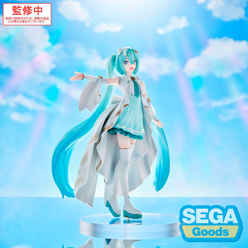 Sega Hatsune Miku Unshuttered Sekai Ver. Luminasta The Movie: The Miku Who Can't Sing Figure