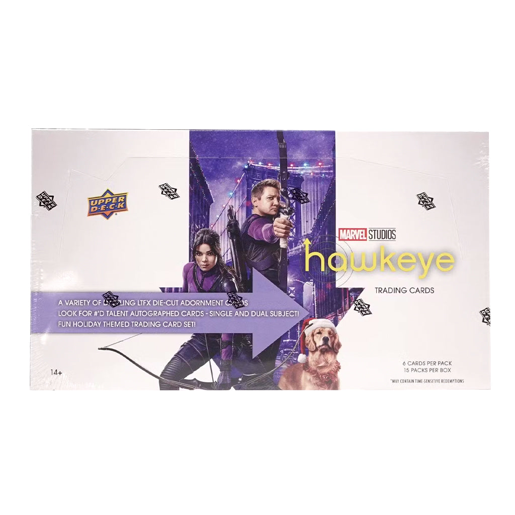 Upper Deck Marvel Studios Hawkeye Hobby Box