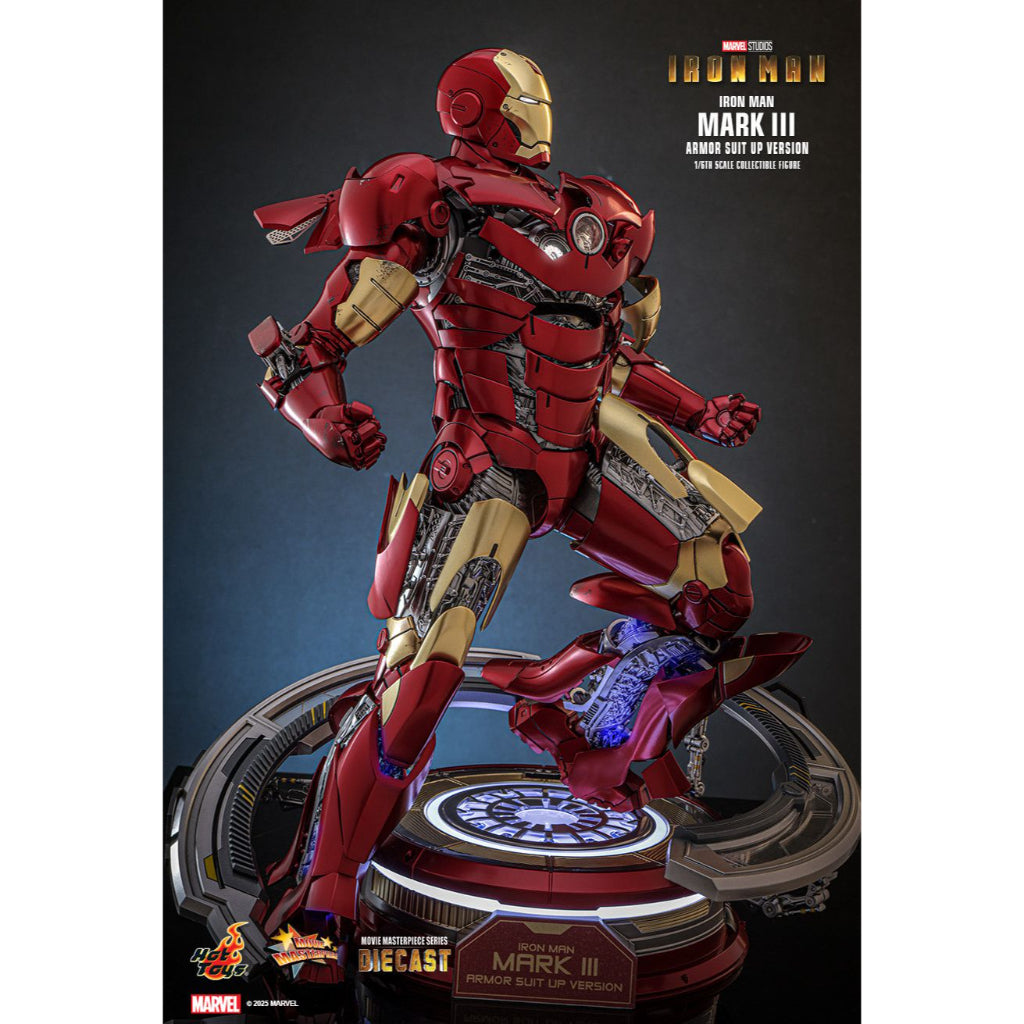 MMS825D72 - Iron Man 1/6th Scale Iron Man Mark III (Armor Suit Up Version)