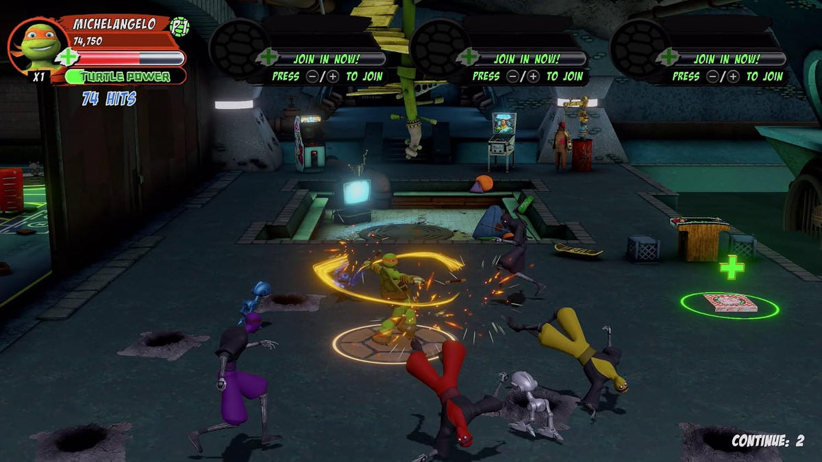 NS2 Teenage Mutant Ninja Turtles: Wrath of the Mutants (Game-Key Card) [Ninja Edition]