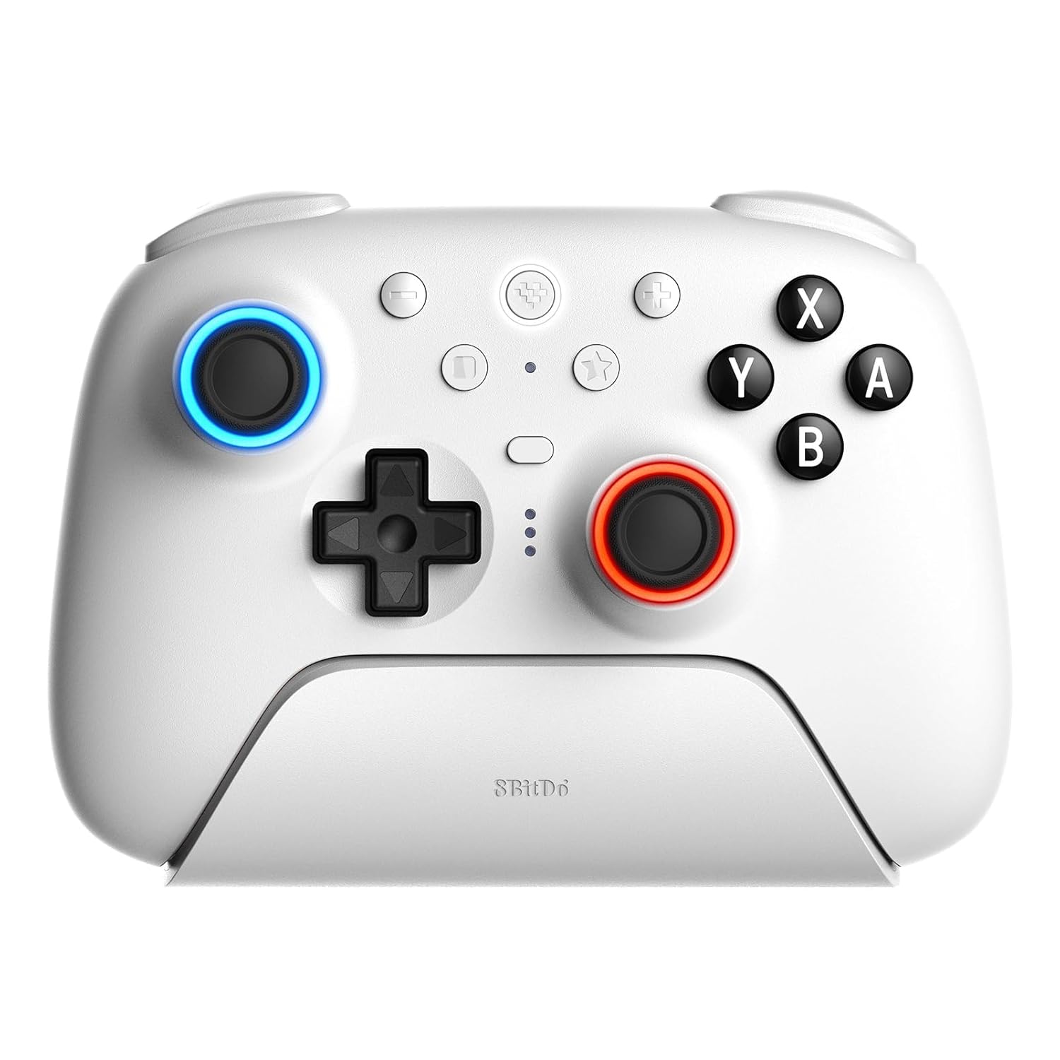 8BitDo Ultimate 2 Bluetooth Controller w/ Charging Dock - White
