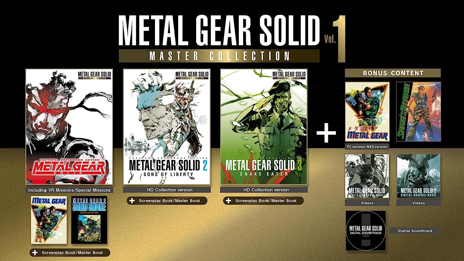 NSW Metal Gear Solid: Master Collection Vol. 1 (NC16)