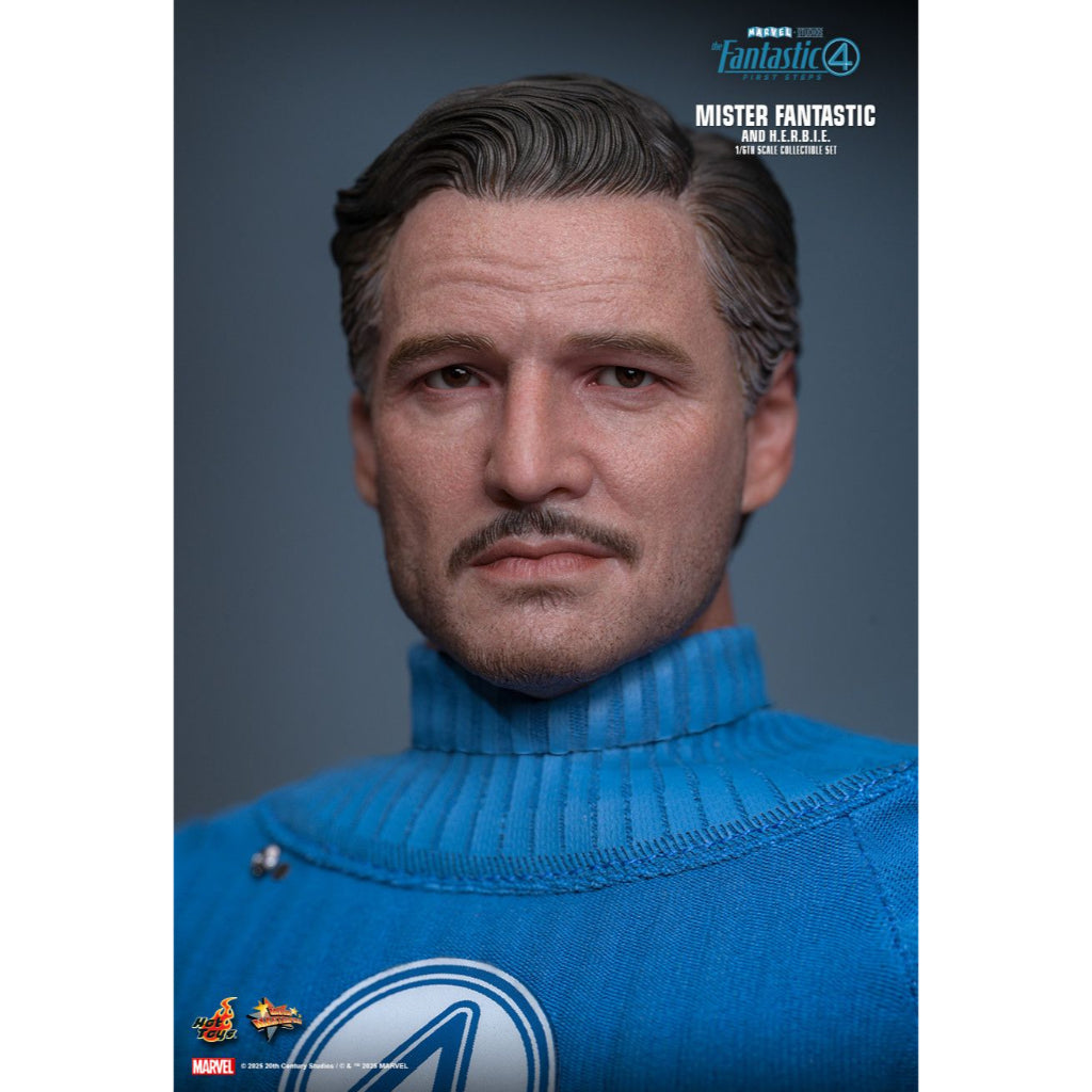 MMS822 - The Fantastic Four: First Steps 1/6th Scale Mister Fantastic and H.E.R.B.I.E. Collectible Set