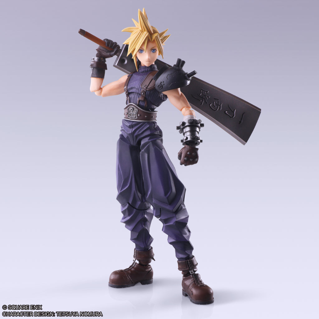 Square Enix Bring Arts Cloud Strife Hardedge Ver. Final Fantasy VII Figure