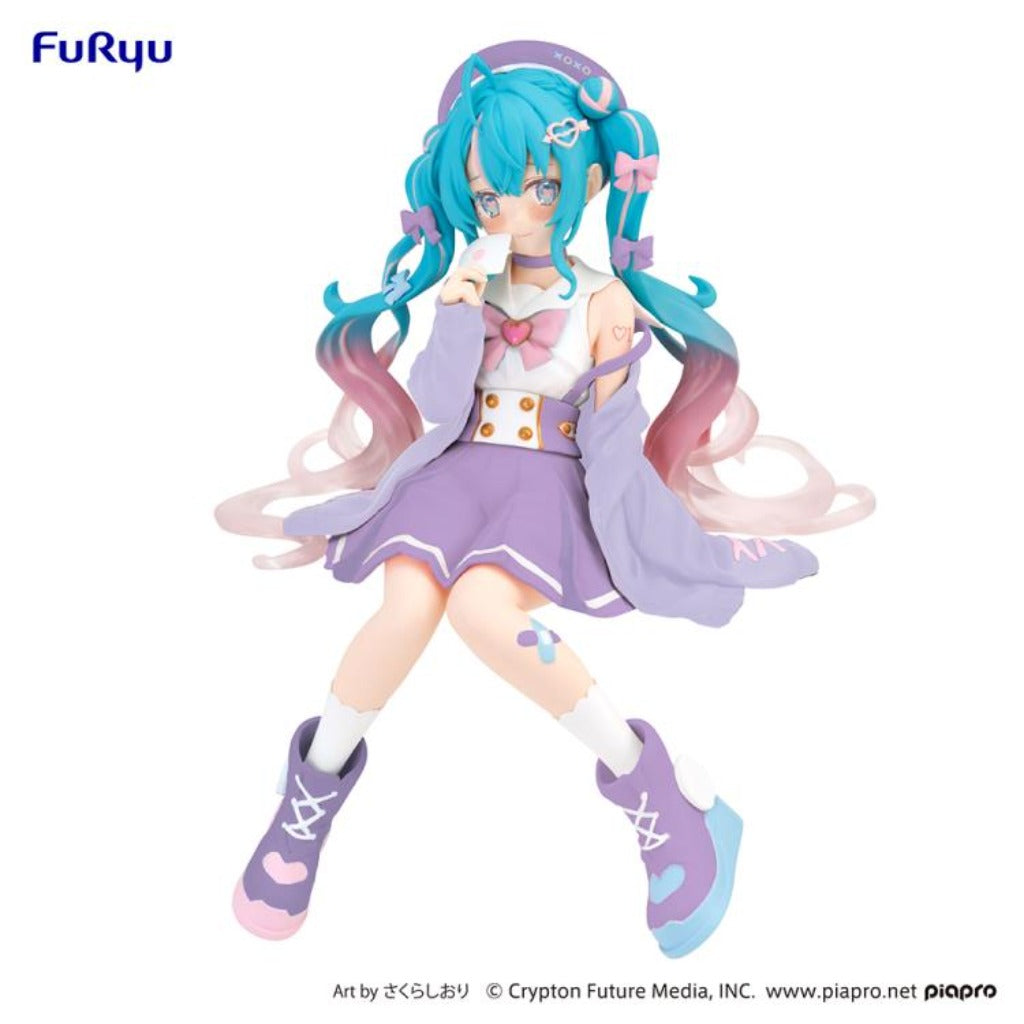 FuRyu Hatsune Miku Koi Suru Sailor Clothes Purple Ver Noodle Stopper