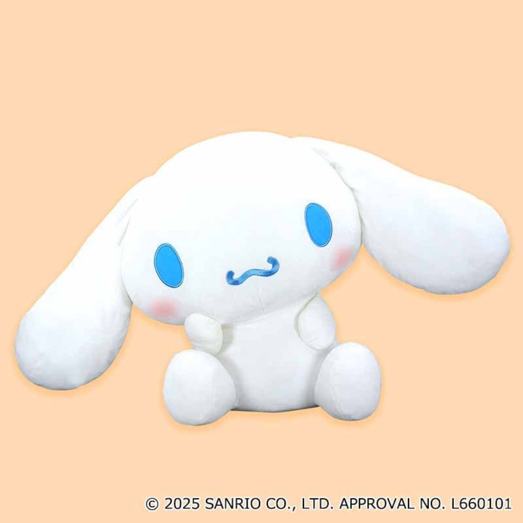 FuRyu Cinnamoroll Tilting Head Pose Super Super Big Plush Sanrio