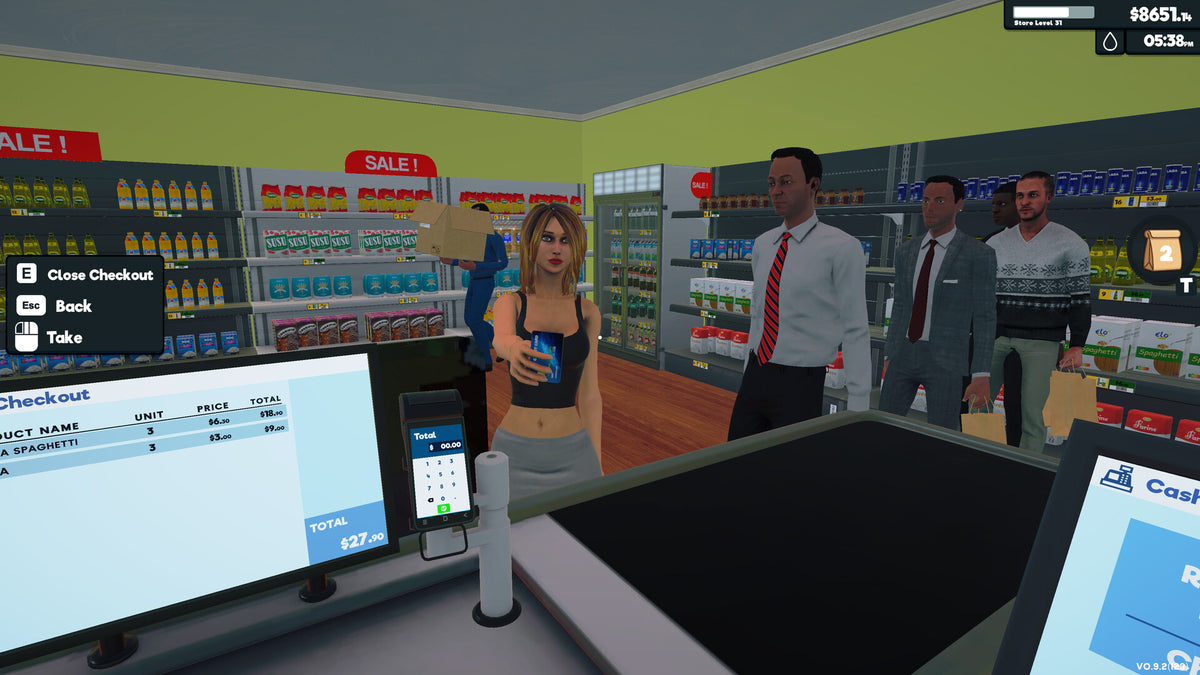 NS2 Supermarket Simulator (Game-Key Card) [Fully Stocked Edition]