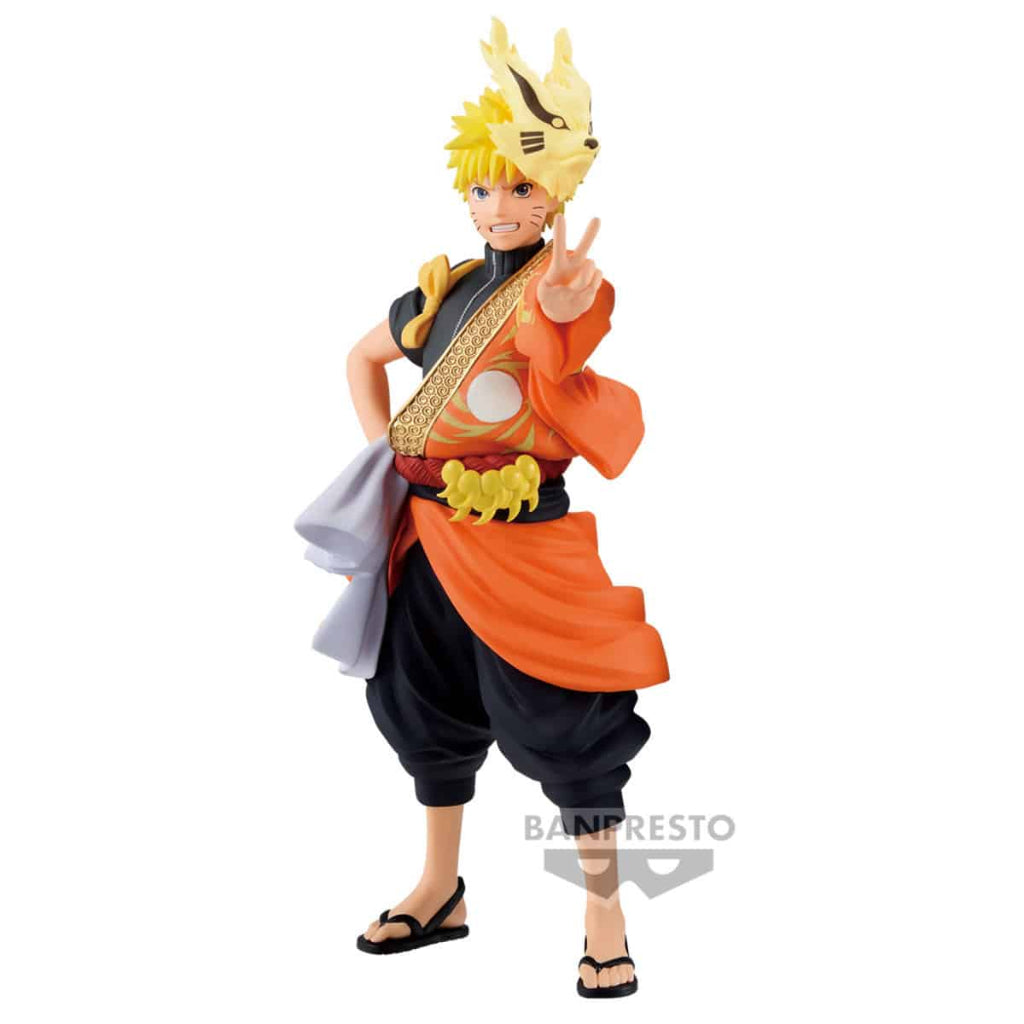 Banpresto Uzumaki Naruto Animation 20th Anniversary Costume Naruto Shippuden Figure