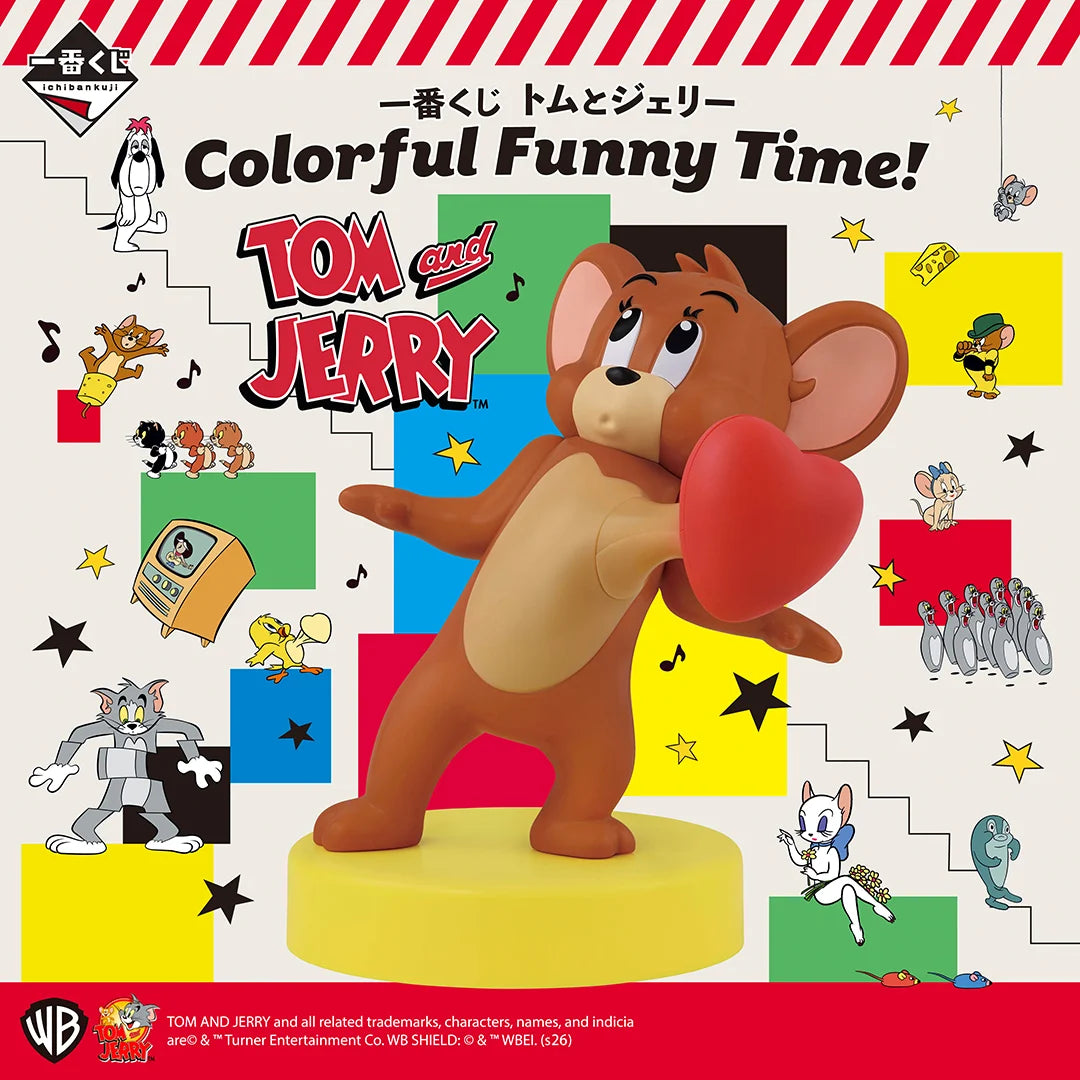 [PRE-ORDER] Banpresto KUJI Tom and Jerry: Colorful Funny Time!