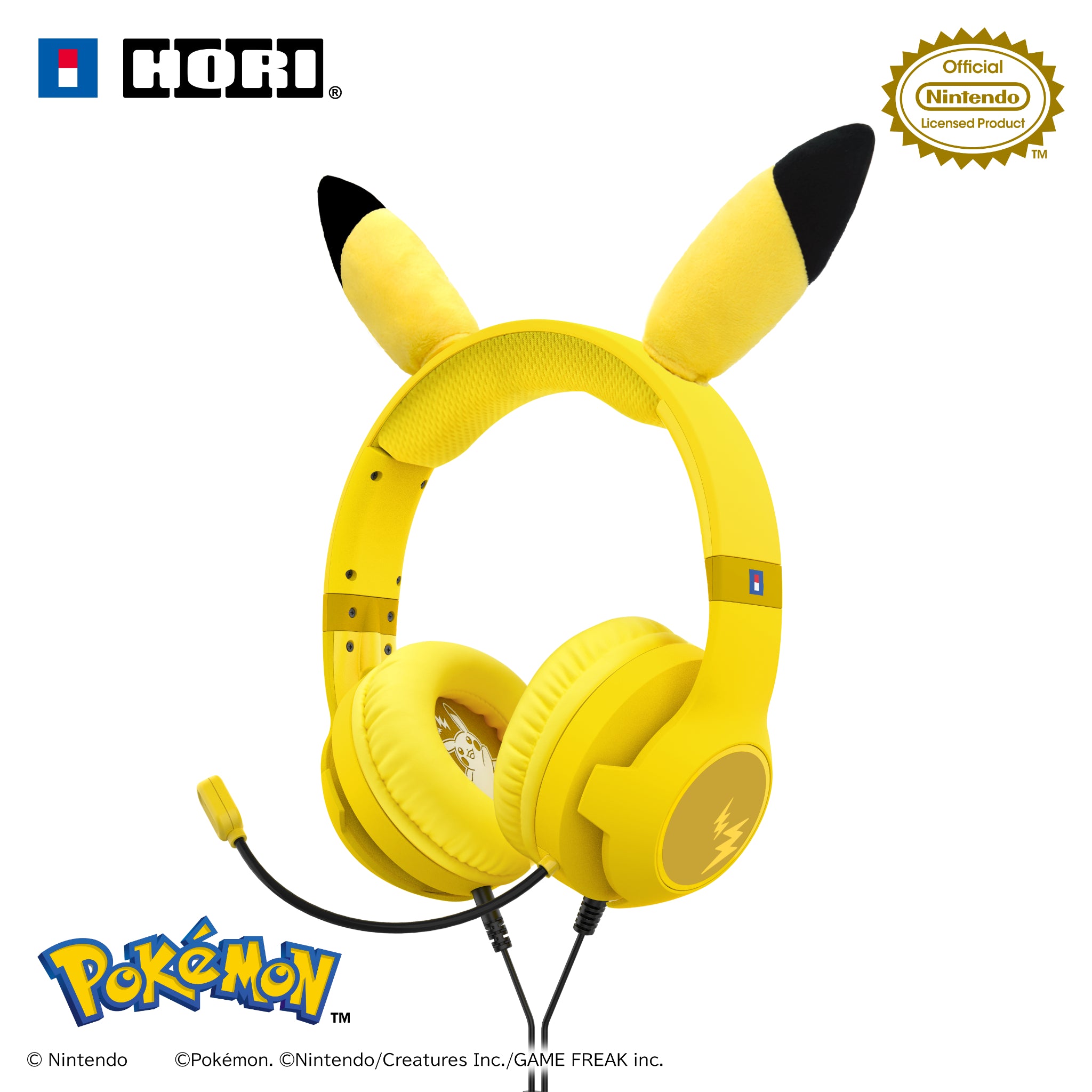 HORI Immersive Gaming Headset Standard for Nintendo Switch - Pikachu (NSW-550)