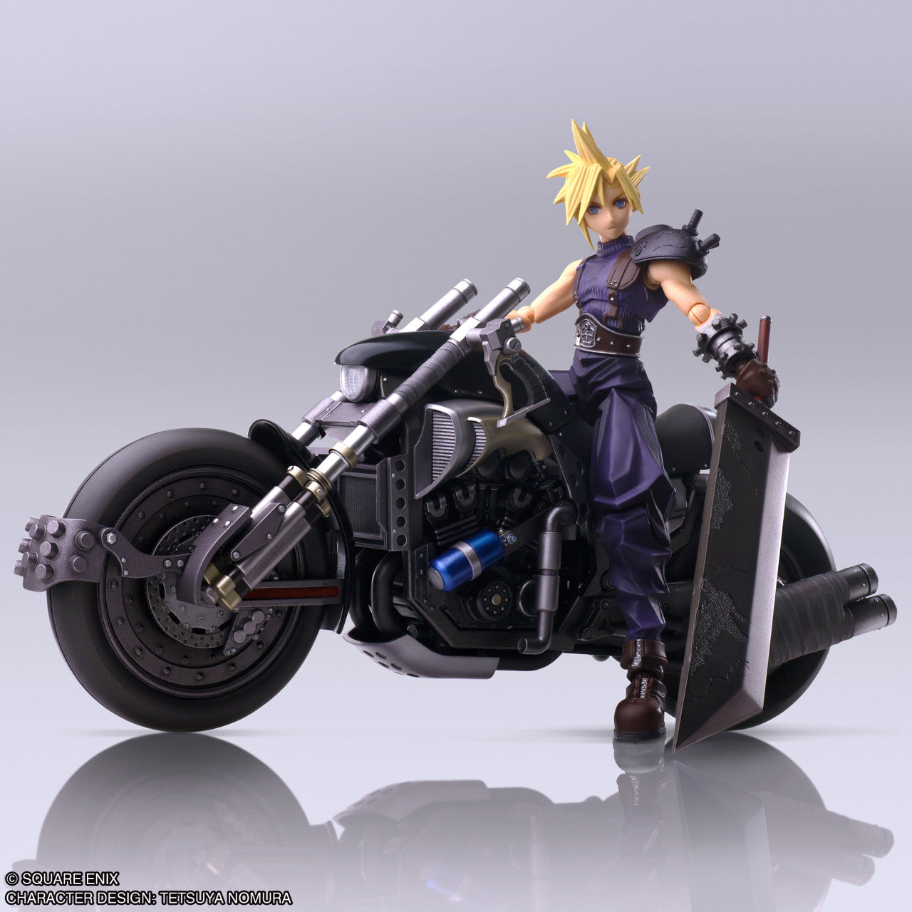 Final Fantasy VII Bring Arts Cloud Strife & Hardy-Daytona