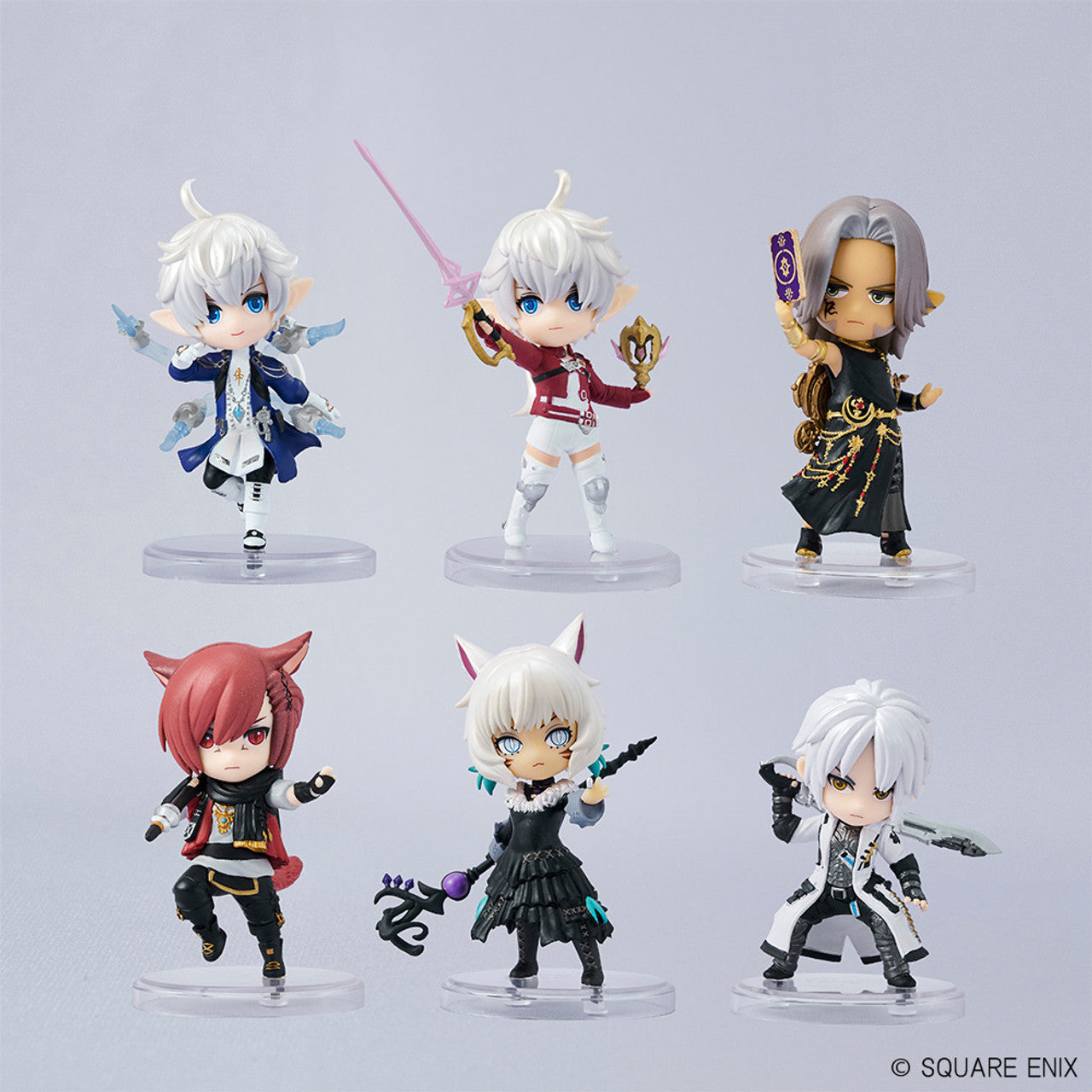Final Fantasy XIV Miniature Figure Collection Vol.1 (Set Of 6)