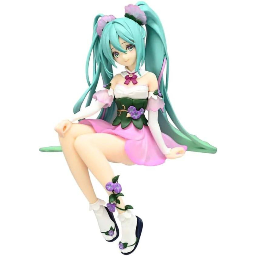 FuRyu Hatsune Miku Flower Fairy Morning Glory Pink Ver. Noodle Stopper