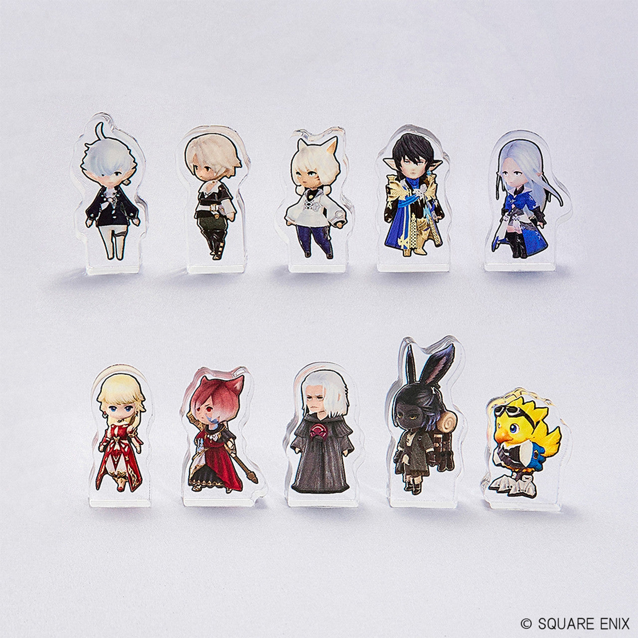 Final Fantasy XIV Mini Acrylic Block Collection Vol.1 (Set Of 10)