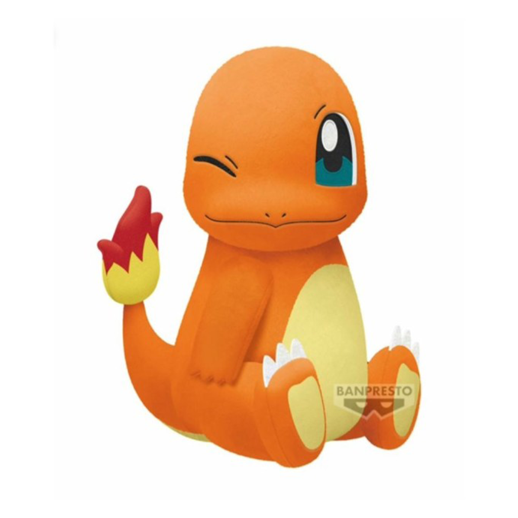 Banpresto Charmander Look at My Tail! Mecha Mofugutto Pokemon Plush