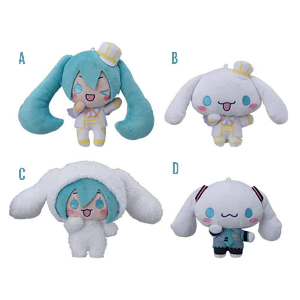 Sega Hatsune Miku x Cinnamoroll Mini Plush Vol.2